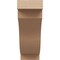 Ekena Millwork 3-inch W x 8-inch D x 8-inch H Copenhagen Rough Cedar Woodgrain TimberThane Knee Brace, Primed BRCUR03X08X08CHGRCPR - alternate 4